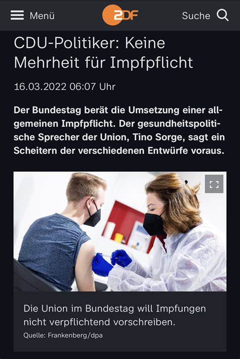 Henning Rosenbusch On Twitter Ihr Antrag Impfpflicht Ab Sei Am Ehesten Anschlussf Hig Zur