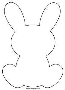 First print out the easter bunny card template you can get the template emailed to you as a free gift for signing up to our newsletter on the form with the preview of the easter bunny. Bunnies clipart template, Bunnies template Transparent ...