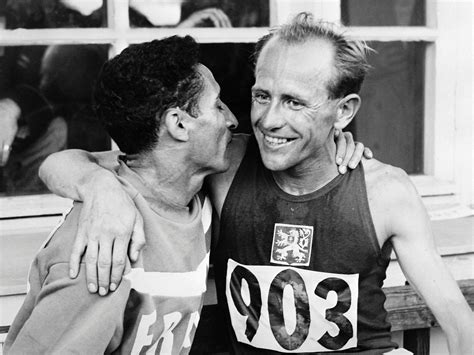 On tuesday night, a collection of the fastest runners in australia will race 25 laps of the track at box hill in melbourne at the annual zatopek:10. Emil Zatopek - The Olympians