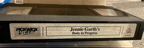 Jennie Garth Body In Progress Vhs Video Tape Exercise Fitness Ebay