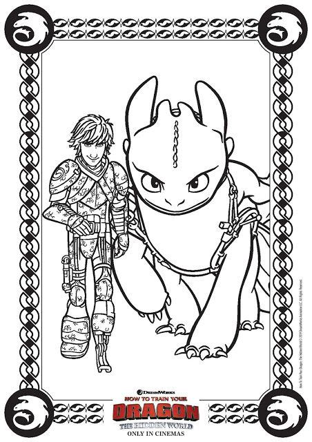 Give your kids these cool coloring pages of the characters from this movie, while they wait for the upcoming how to train your dragon 3. How To Train Your Dragon: The Hidden World Activity Sheets ...