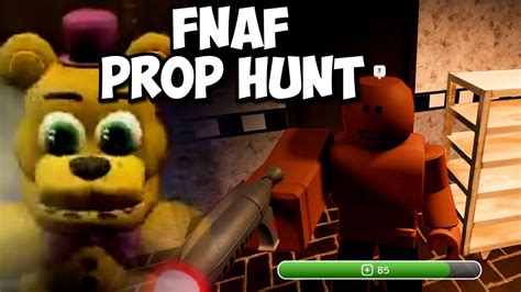 Fnaf Prop Hunt In Roblox Fractured Franchise Prop Hunt Youtube