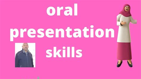 Oral Presentation Skills Youtube