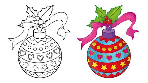 Dibujos De Bolas De Navidad Para Imprimir Y Colorear Hogarmania