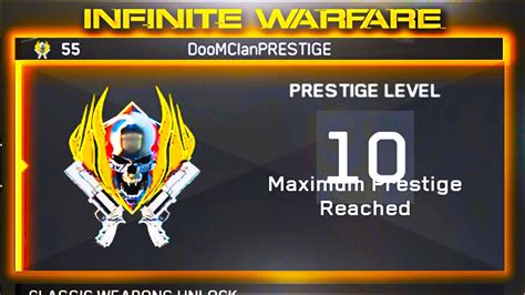Infinite Warfare Worlds First Master Prestige What Happens Call Of