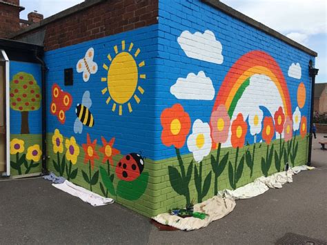 New Whittington Primary School Mural Junction Arts School Wall Art