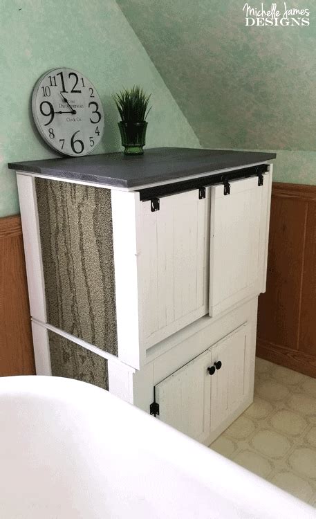 Make one that rhymes with your furniture and general decoration of your house. DIY Farmhouse Style Cat Litter Box Furniture For The Home