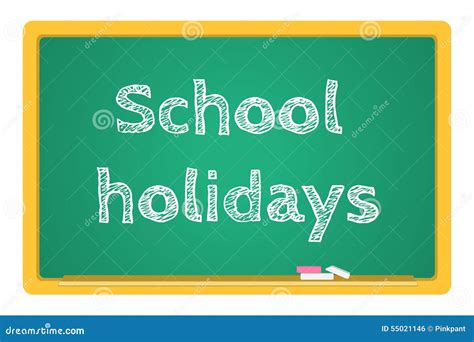 School Holidays Theme Image 2 Cartoon Vector 71342643
