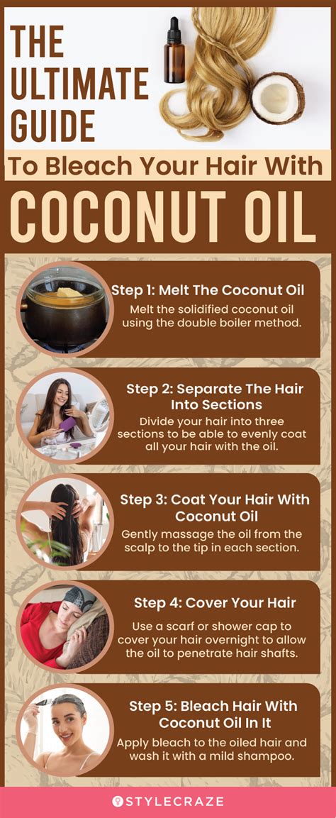 Coconut Oil For Bleached Hair 5 Simple Steps You Need To Follow