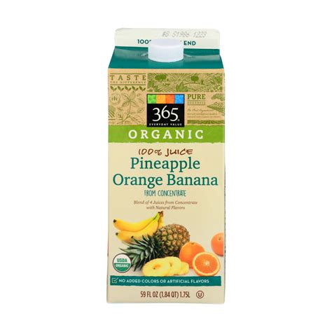 Pineapple Orange Banana Juice 59 Fl Oz