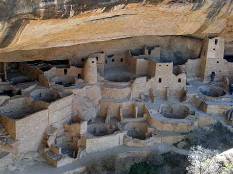 Cliff Palace From The Overlook Mesa Verde National Park Colorado