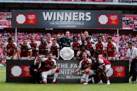 The fixture is recognised as a competitive super cup by the football. Giroud seals shootout victory for Arsenal in Community Shield