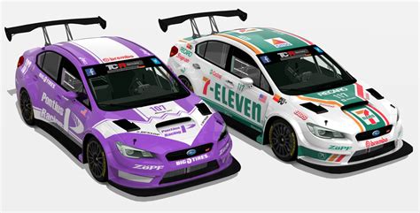 Assetto Corsa Tcr Cars Skin Complete Pack Michelin Pilot Challenge Road