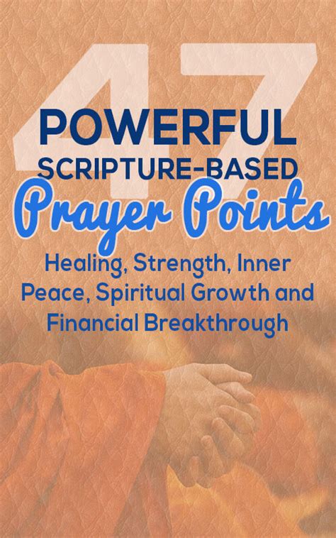 47 Powerful And Effective Prayer Points With Bible Verses Elijah Notes