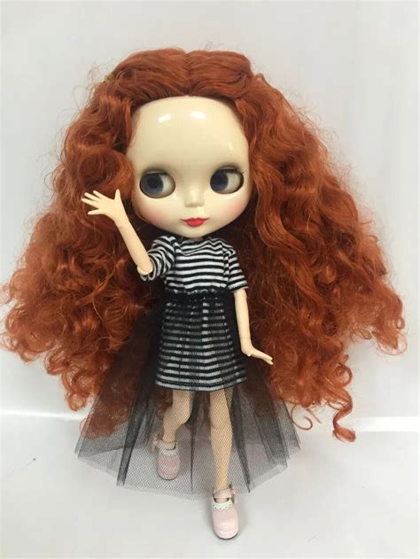 Joint Body Nude Blyth Doll Factory Doll Suitable For Diy Curly Hair My Xxx Hot Girl