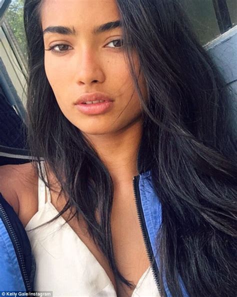 victoria s secret s kelly gale wows again with flawless instagram selfie daily mail online