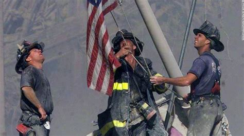 Iconic Image Of 911 Flag Raising