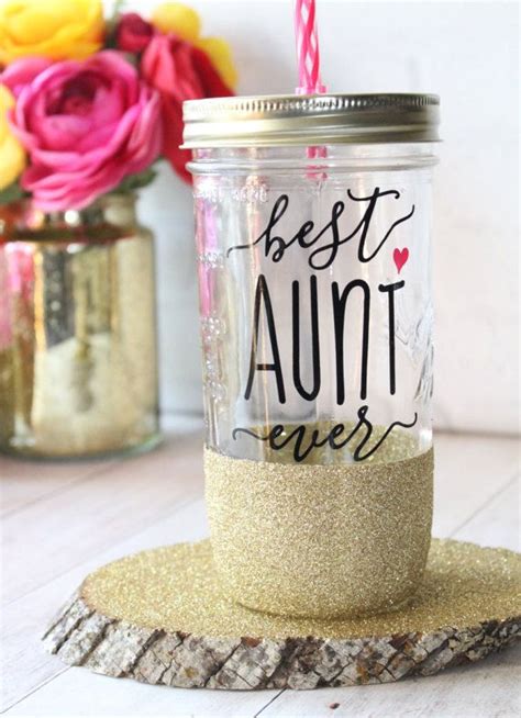Maybe you would like to learn more about one of these? Glitter Tumbler / Best Aunt Ever / Favorite Aunt / by ...