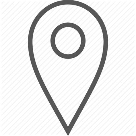 White Location Icon Png 288732 Free Icons Library