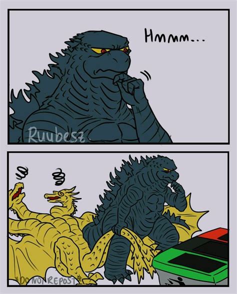 Pin By Sheral On Godzilla In 2021 Godzilla Funny Godzilla Comics