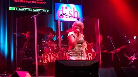 Brittany At Rising Star Singing Here For The Party Youtube
