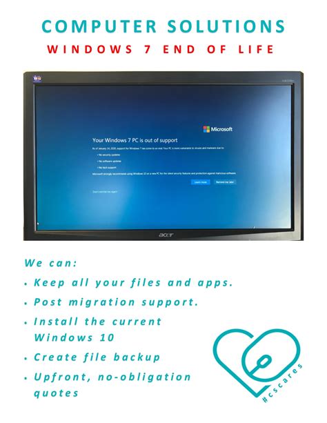 Windows 7 End Of Life Practical Computers Llc Dba Computer Solutions