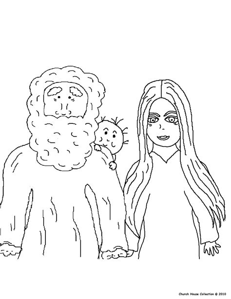 Abraham is visited by 3 men. Abraham And Three Visitors Coloring Page Sketch Coloring Page