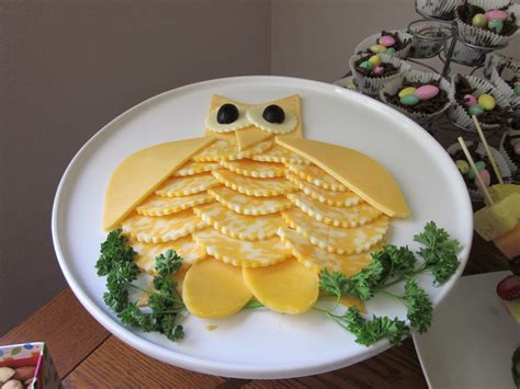 Top with tissue paper and a card. baby shower #3 - owls! - Fit Mama Real Food