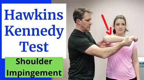 Hawkins Kennedy Test For Subacromial Pain Youtube