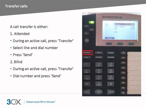 3cx End User Training Using Your Grandstream Desk Phone With 3cx Phone