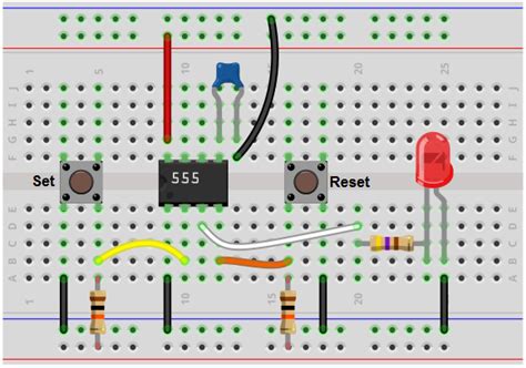 How To Build A 555 Timer Bistable Circuit