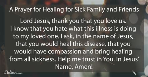Prayers For The Sick Stop And Pray For Powerful Healing