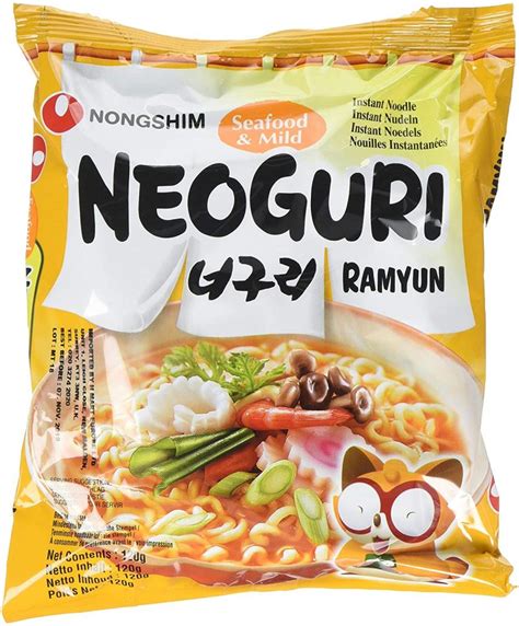 Nong Shim Neoguri Seafood And Mild Ramyun 120g Approved Food