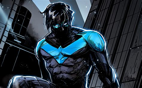 1920x1200 Nightwing Dick Grayson Fanart 4k 1080p Resolution Hd 4k Wallpapers Images