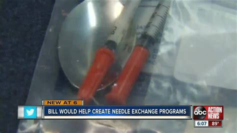 Bill To Expand Needle Exchange Programs In Fla