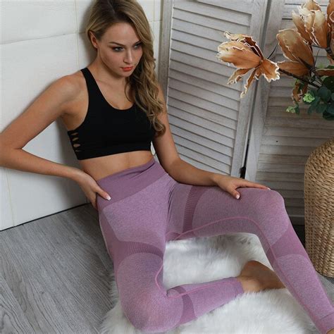 nclagen 2019 women sexy squat proof sportswear butt lift leggings gyms seamless pant sudadera