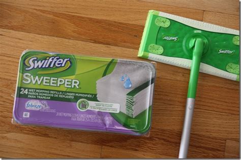 It's been a while but if i remember correctly you can just put the top down into boiling water and then it will come right off. Make Your Own Swiffer Sweeper Pads + Solution
