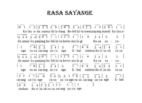 Jangan pergi tinggalkan diriku aku takut. Lirik Dan Makna Lagu Rasa Sayange - Materi Belajar