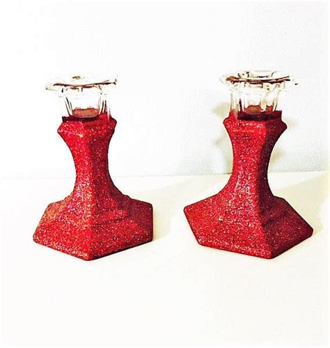 Excited To Share This Item From My Etsy Shop Glitter Candlestick