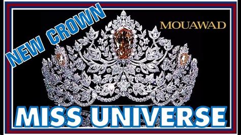 The Miss Universe New Crown Made By Mouawad Jewelry Mouawad Miss