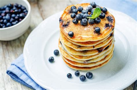 The Worlds Best Healthy Blueberry Pancake Recipe