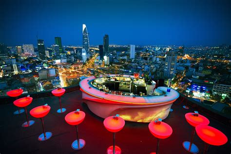 Chill Skybar And Chill Dining Rooftop Bar Club Restaurant In Saigon