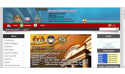 Looking for perak gov popular content, reviews and catchy facts? D20112055370: + WEB KPM / JPN / PPD LMS / SAPS / SPPBS / E ...