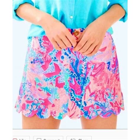 Lilly Pulitzer Lilly Pulitzer Colette Skort Pascha Pink Aquadesiac 0