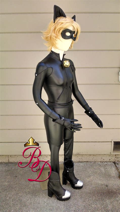 Cat Noir Vinyl Bodysuit Miraculous Ladybug Bbeauty Shop