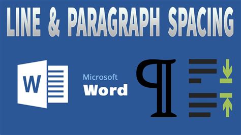 Ms Word 2016 Line And Paragraph Spacing Youtube