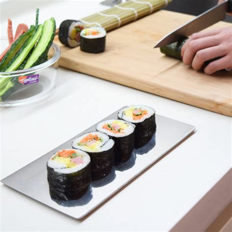 Titanium Sushi Plate Woerden Designs Touch Of Modern