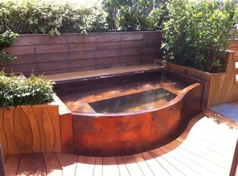 14 Best Copper Hot Tub Images On Pinterest Pool Spa Pools And