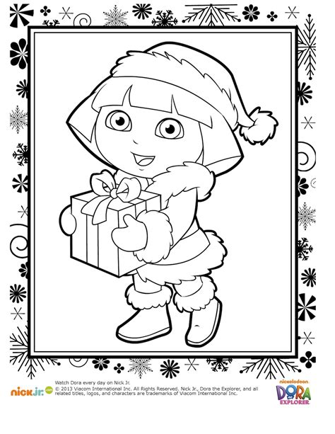If you want to keep your kids from watching television all the time, you can engage them creatively with the aid of these printables. Nick Jr Christmas Coloring Pages at GetColorings.com ...