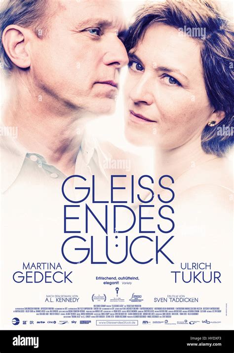 Gleissendes Gluck Aka Original Bliss German Poster From Left Ulrich Tukur Martina Gedeck